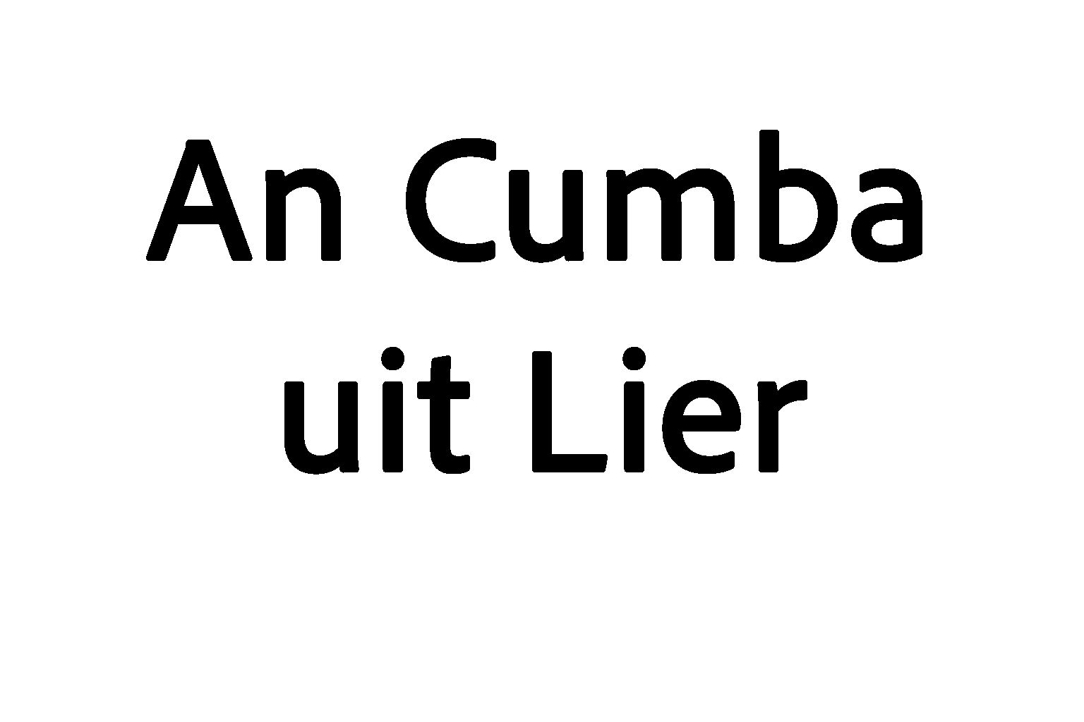 An Cumba uit Lier