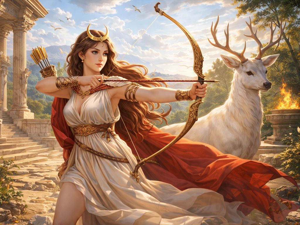 Romeinse godin Diana