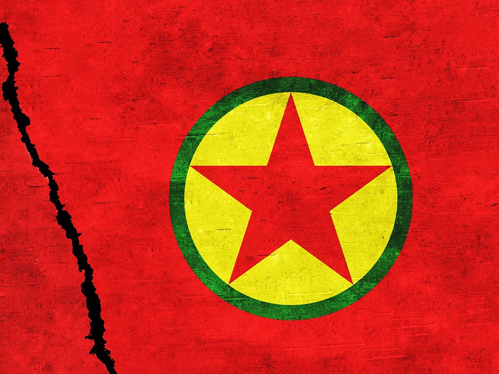 PKK (Koerdisch: Partiya Karkerên Kurdistanê)