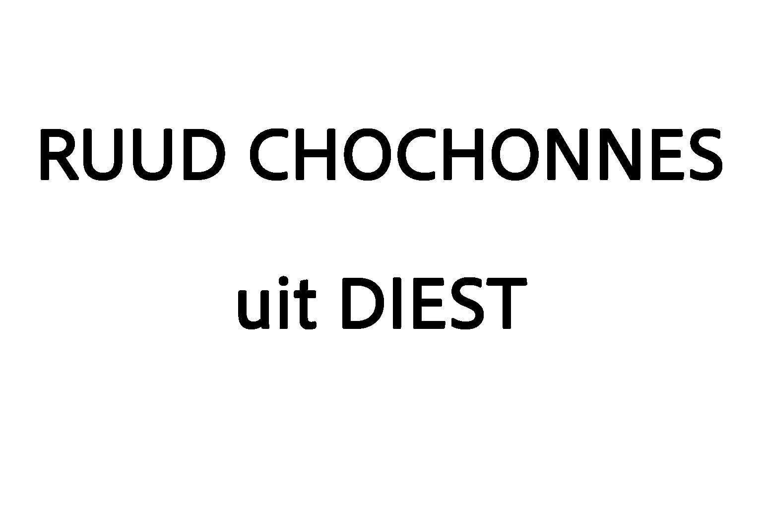 Ruud Chochonnes uit Diest